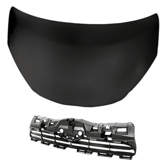 Replacement - 2-Piece (Hood Panel, Grille)