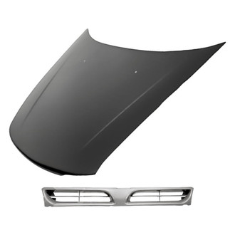 Replacement - 2-Piece (Hood Panel, Grille) (Standard Line)