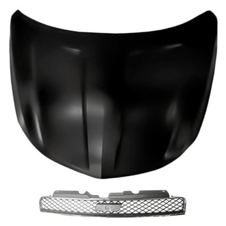 Replacement - 2-Piece (Hood Panel, Grille) (Standard Line)