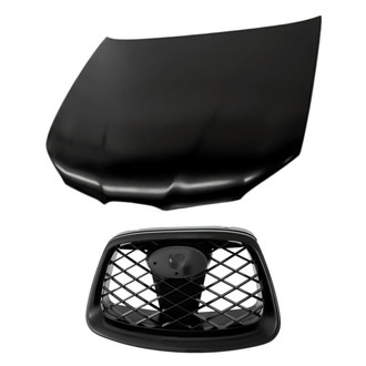 Replacement - 2-Piece (Hood Panel, Grille) (Standard Line)