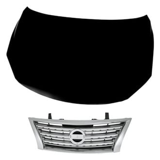 Replacement - 2-Piece (Hood Panel, Grille) (Standard Line)