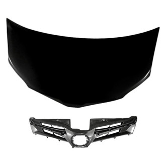 Replacement - 2-Piece (Hood Panel, Grille) (Standard Line)