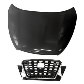 Replacement - 2-Piece (Hood Panel, Grille)