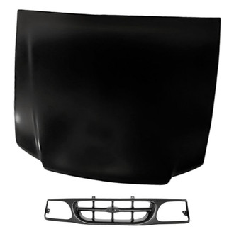 Replacement BNDL-209878 - 2-Piece (Hood Panel, Grille) (Standard Line)