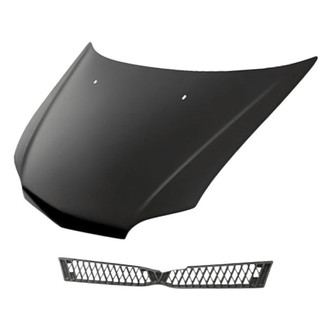 Replacement - 2-Piece (Hood Panel, Grille) (Standard Line)