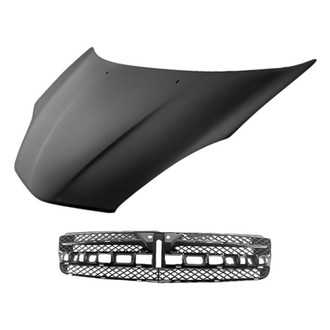 Replacement - 2-Piece (Hood Panel, Grille) (Standard Line)