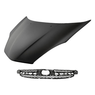 Replacement - 2-Piece (Hood Panel, Grille) (Standard Line)