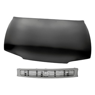 Replacement - 2-Piece (Hood Panel, Grille) (Standard Line)