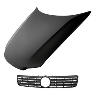 Replacement - 2-Piece (Hood Panel, Grille) (Standard Line)