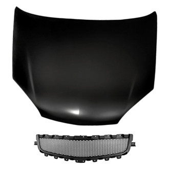 Replacement - 2-Piece (Hood Panel, Grille) (Standard Line)