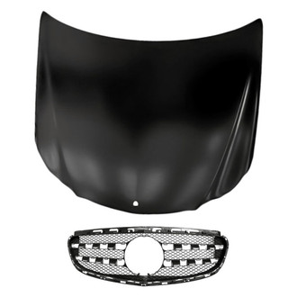Replacement - 2-Piece (Hood Panel, Grille) (Standard Line)