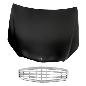 Replacement - 2-Piece (Hood Panel, Grille) (Standard Line)