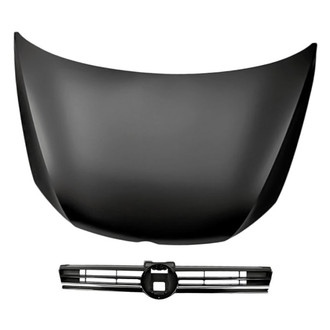 Replacement - 2-Piece (Hood Panel, Grille)