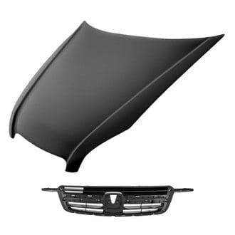 Replacement - 2-Piece (Hood Panel, Grille) (Standard Line)