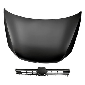 Replacement - 2-Piece (Hood Panel, Grille)
