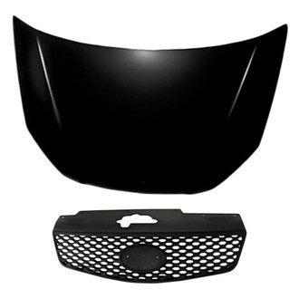 Replacement - 2-Piece (Hood Panel, Grille)
