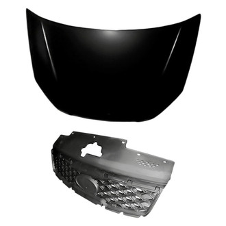 Replacement - 2-Piece (Hood Panel, Grille) (Standard Line)