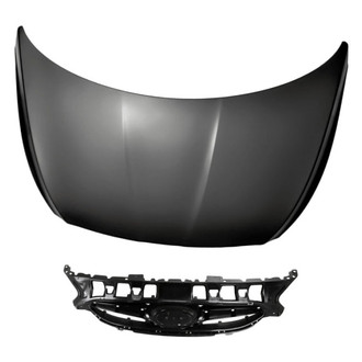 Replacement - 2-Piece (Hood Panel, Grille)