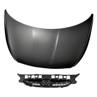 Replacement BNDL-210139 - 2-Piece (Hood Panel, Grille) (Standard Line)
