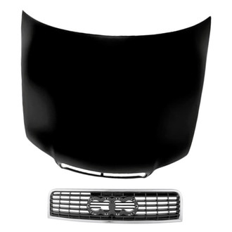 Replacement BNDL-210200 - 2-Piece (Hood Panel, Grille) (Standard Line)