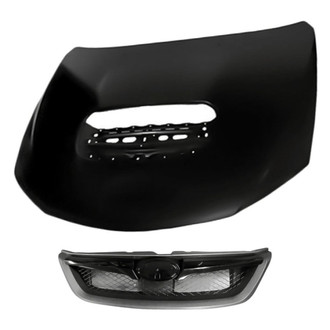 Replacement - 2-Piece (Hood Panel, Grille) (Standard Line)