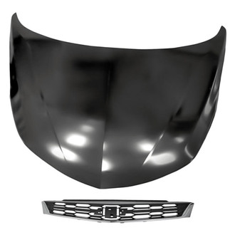 Replacement - 2-Piece (Hood Panel, Grille)