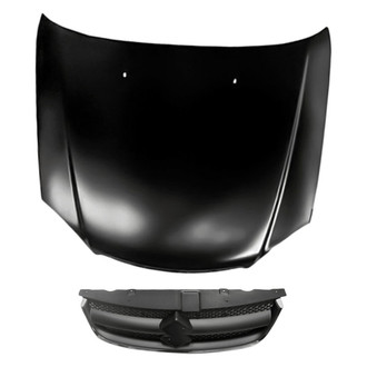 Replacement - 2-Piece (Hood Panel, Grille) (Standard Line)
