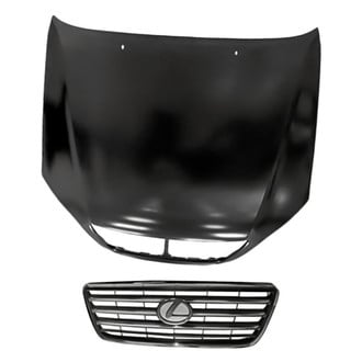 Replacement - 2-Piece (Hood Panel, Grille) (Standard Line)