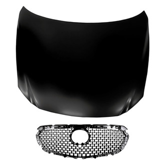 Replacement - 2-Piece (Hood Panel, Grille)
