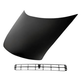 Replacement - 2-Piece (Hood Panel, Grille) (Standard Line)