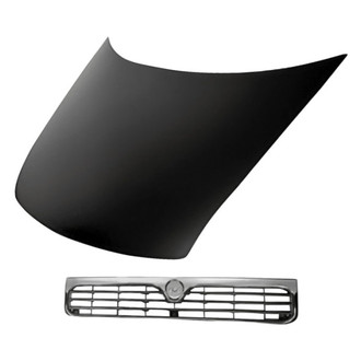 Replacement - 2-Piece (Hood Panel, Grille) (Standard Line)