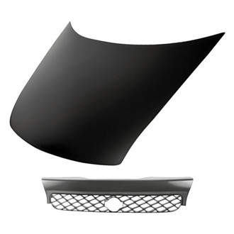 Replacement - 2-Piece (Hood Panel, Grille) (Standard Line)
