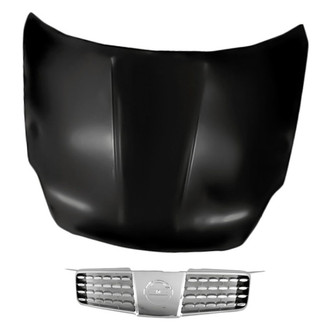 Replacement BNDL-210307 - 2-Piece (Hood Panel, Grille) (Standard Line)