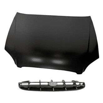 Replacement - 2-Piece (Hood Panel, Grille) (Standard Line)