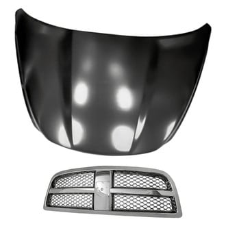 Replacement - 2-Piece (Hood Panel, Grille) (Standard Line)