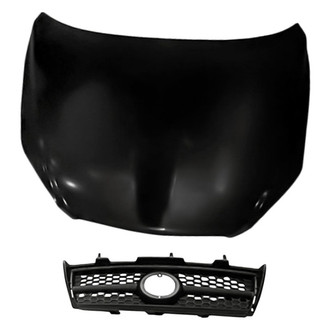 Replacement - 2-Piece (Hood Panel, Grille)