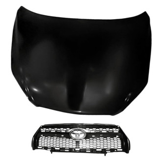 Replacement - 2-Piece (Hood Panel, Grille) (Standard Line)