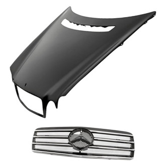 Replacement - 2-Piece (Hood Panel, Grille) (Standard Line)