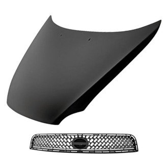 Replacement - 2-Piece (Hood Panel, Grille) (Standard Line)