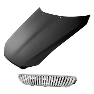 Replacement - 2-Piece (Hood Panel, Grille) (Standard Line)