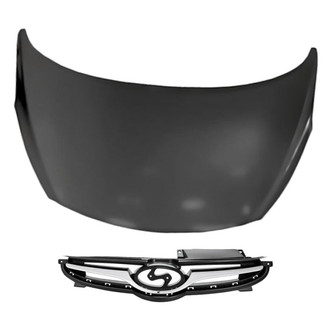 Replacement - 2-Piece (Hood Panel, Grille)