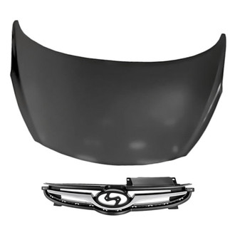 Replacement - 2-Piece (Hood Panel, Grille) (Standard Line)