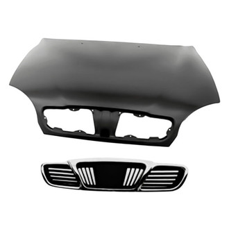 Replacement - 2-Piece (Hood Panel, Grille) (Standard Line)