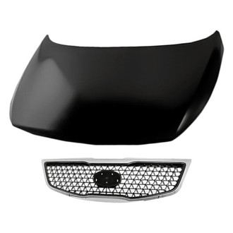 Replacement - 2-Piece (Hood Panel, Grille)