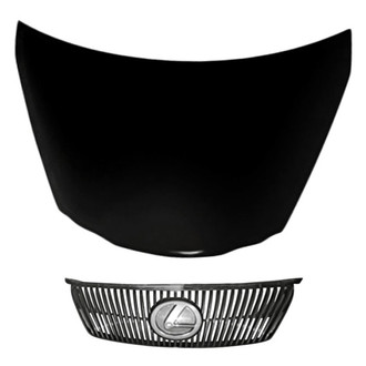 Replacement - 2-Piece (Hood Panel, Grille) (Standard Line)