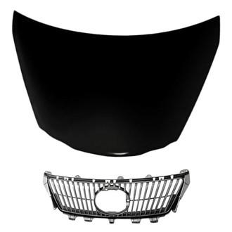 Replacement - 2-Piece (Hood Panel, Grille) (Standard Line)