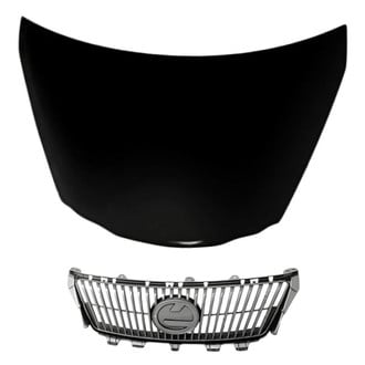 Replacement - 2-Piece (Hood Panel, Grille) (Standard Line)