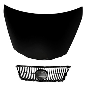 Replacement - 2-Piece (Hood Panel, Grille) (Standard Line)