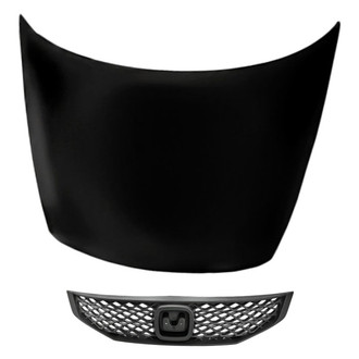 Replacement - 2-Piece (Hood Panel, Grille) (Standard Line)
