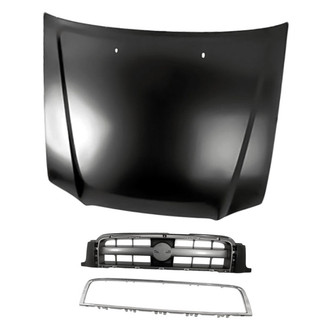 Replacement - 2-Piece (Hood Panel, Grille) (Standard Line)